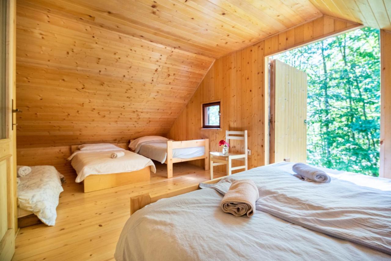 Miha Lodge - Mihcevo Plece Soča Exteriér fotografie