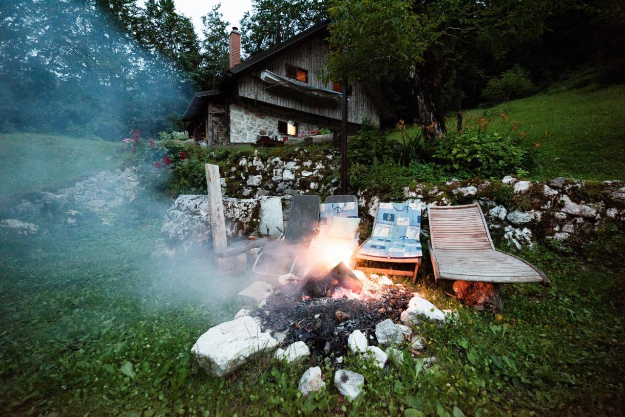 Miha Lodge - Mihcevo Plece Soča Exteriér fotografie