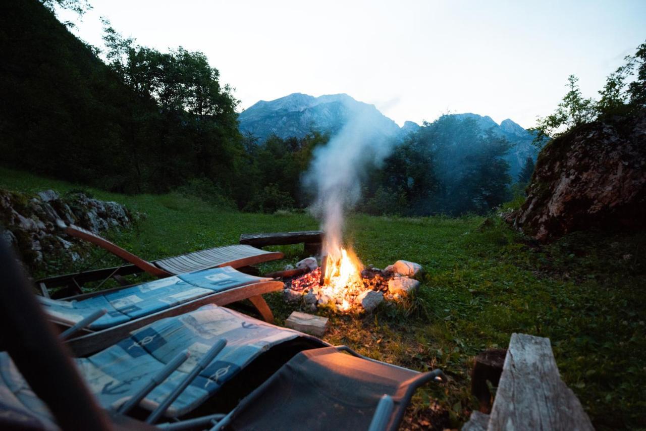 Miha Lodge - Mihcevo Plece Soča Exteriér fotografie